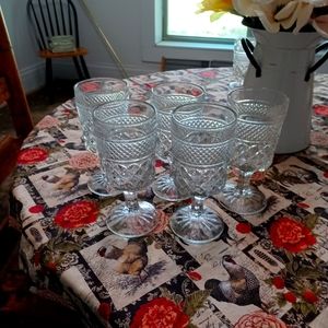 Vintage anchor glasses